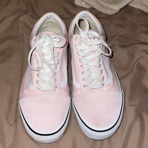 Pink old school vans
